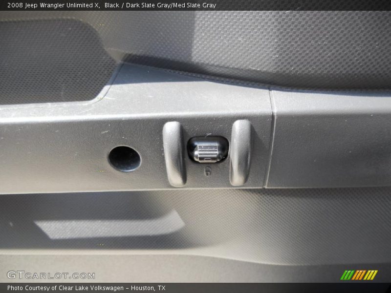 Black / Dark Slate Gray/Med Slate Gray 2008 Jeep Wrangler Unlimited X