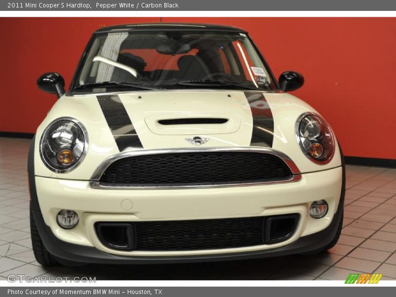 Pepper White / Carbon Black 2011 Mini Cooper S Hardtop