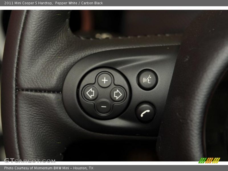Pepper White / Carbon Black 2011 Mini Cooper S Hardtop