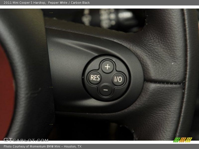 Pepper White / Carbon Black 2011 Mini Cooper S Hardtop