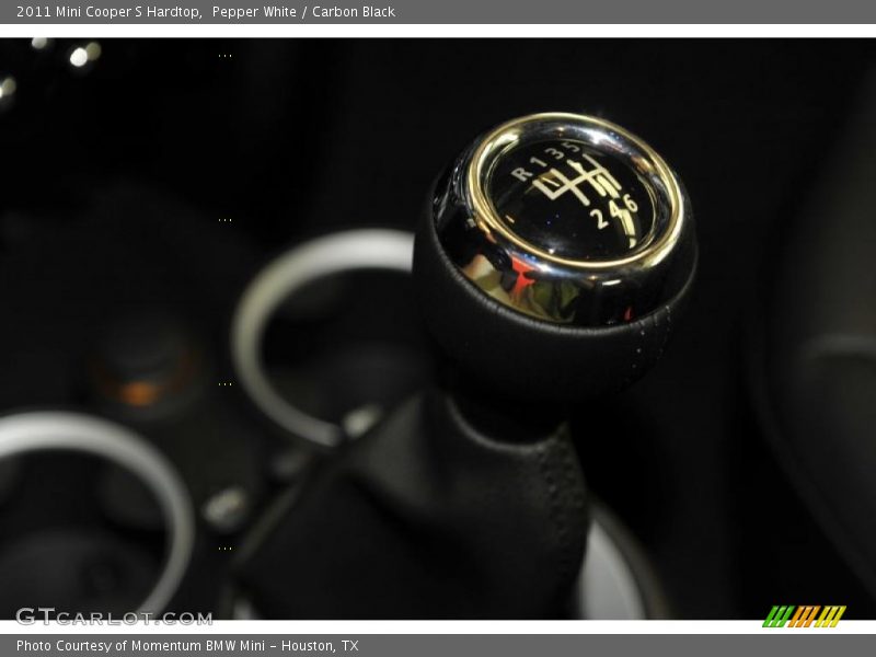 Pepper White / Carbon Black 2011 Mini Cooper S Hardtop