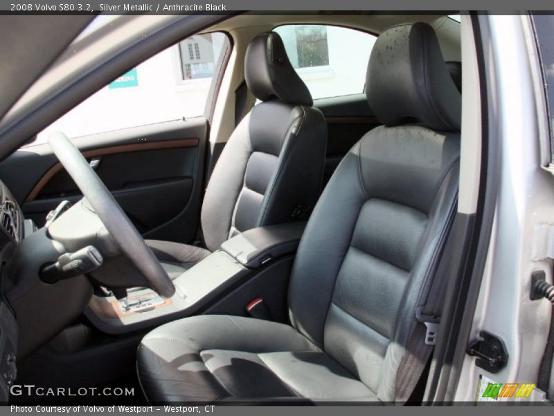 Silver Metallic / Anthracite Black 2008 Volvo S80 3.2