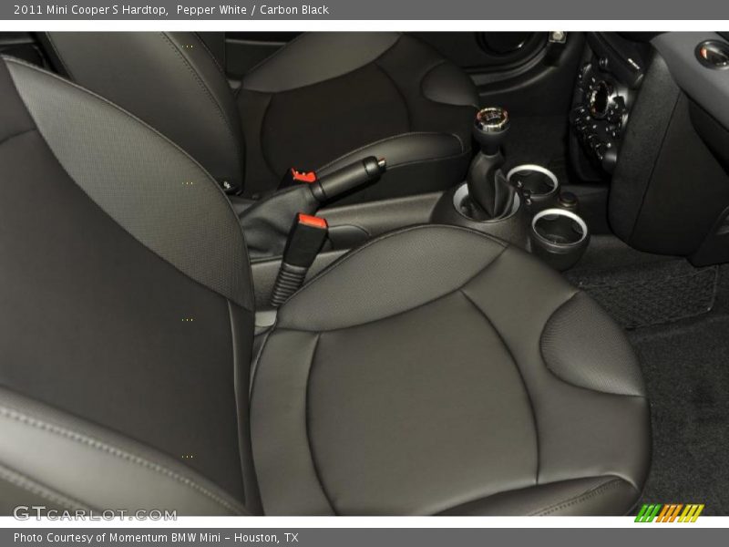 Pepper White / Carbon Black 2011 Mini Cooper S Hardtop