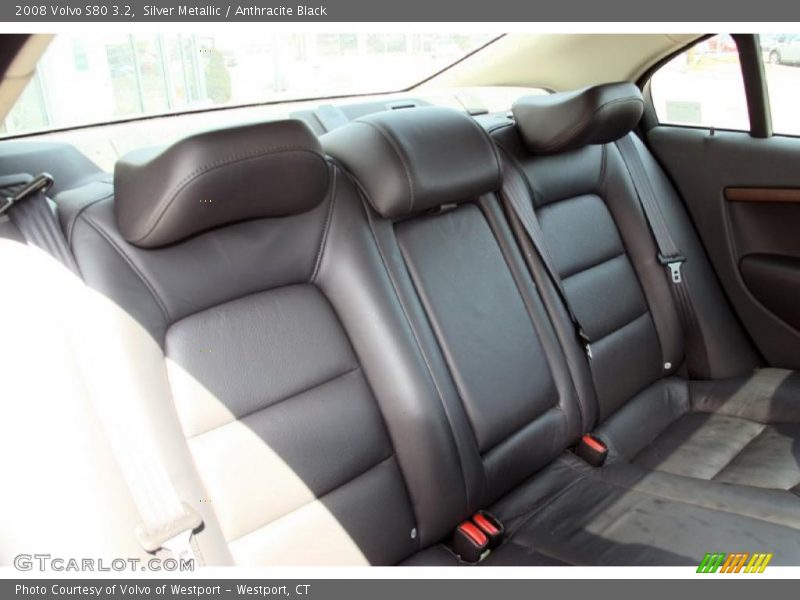 Silver Metallic / Anthracite Black 2008 Volvo S80 3.2