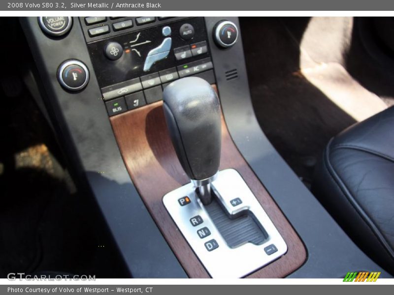 Silver Metallic / Anthracite Black 2008 Volvo S80 3.2