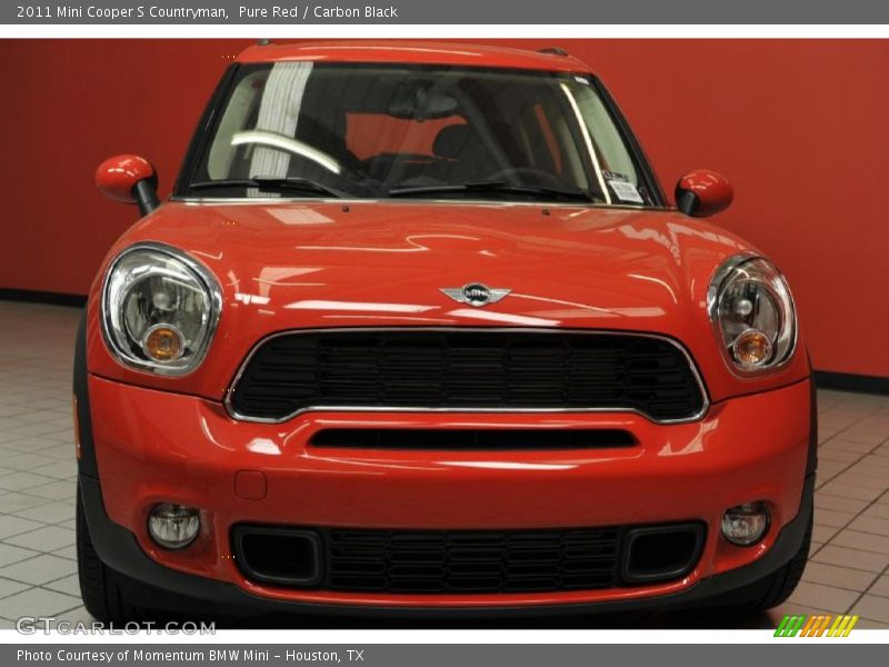 Pure Red / Carbon Black 2011 Mini Cooper S Countryman