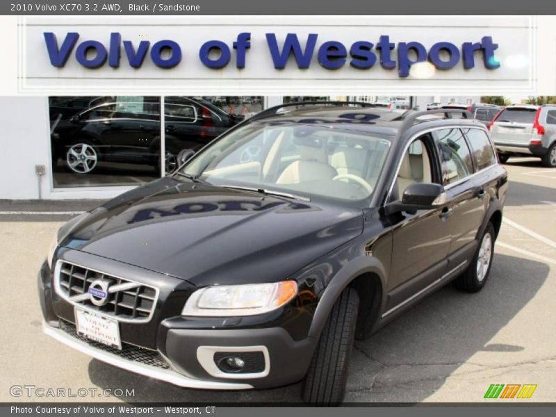 Black / Sandstone 2010 Volvo XC70 3.2 AWD