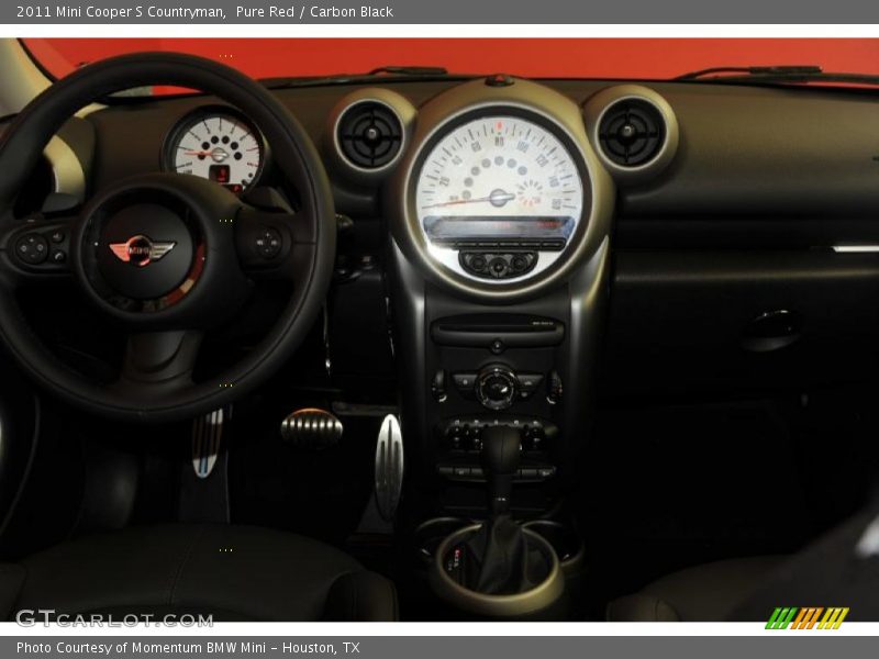 Pure Red / Carbon Black 2011 Mini Cooper S Countryman