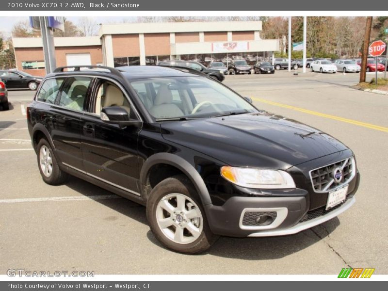 Black / Sandstone 2010 Volvo XC70 3.2 AWD