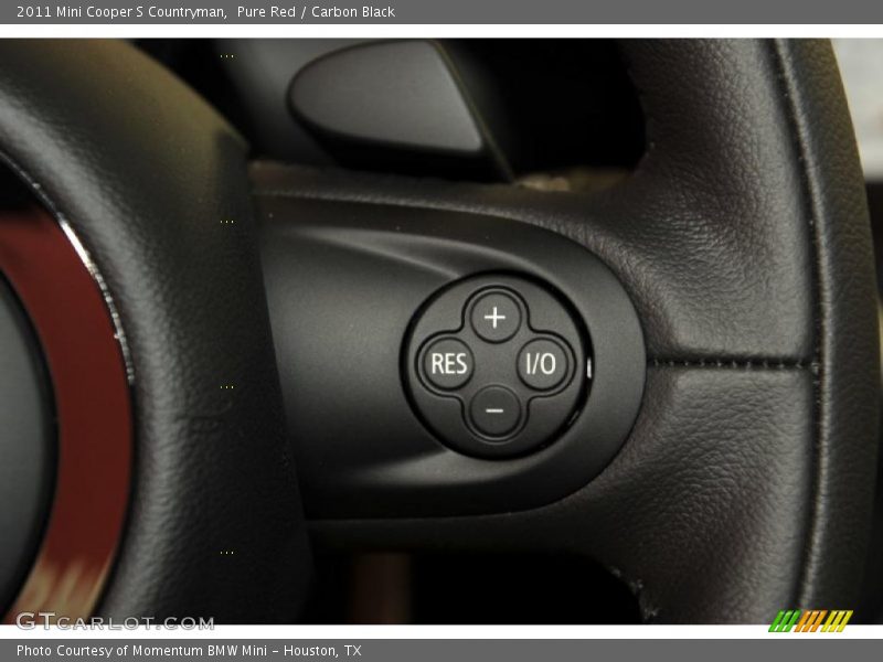 Pure Red / Carbon Black 2011 Mini Cooper S Countryman