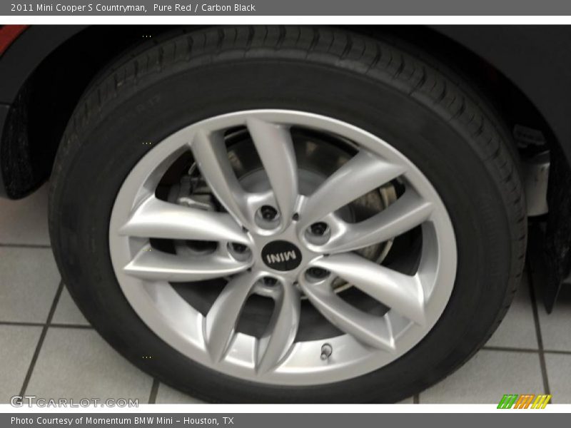 Pure Red / Carbon Black 2011 Mini Cooper S Countryman
