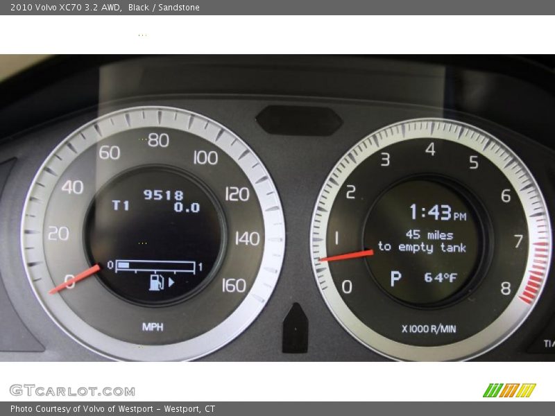  2010 XC70 3.2 AWD 3.2 AWD Gauges