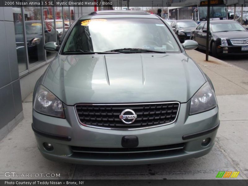 Mystic Emerald Metallic / Blond 2006 Nissan Altima 3.5 SE