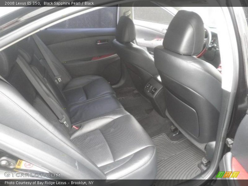 Black Sapphire Pearl / Black 2008 Lexus ES 350
