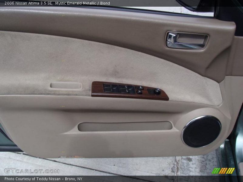 Mystic Emerald Metallic / Blond 2006 Nissan Altima 3.5 SE