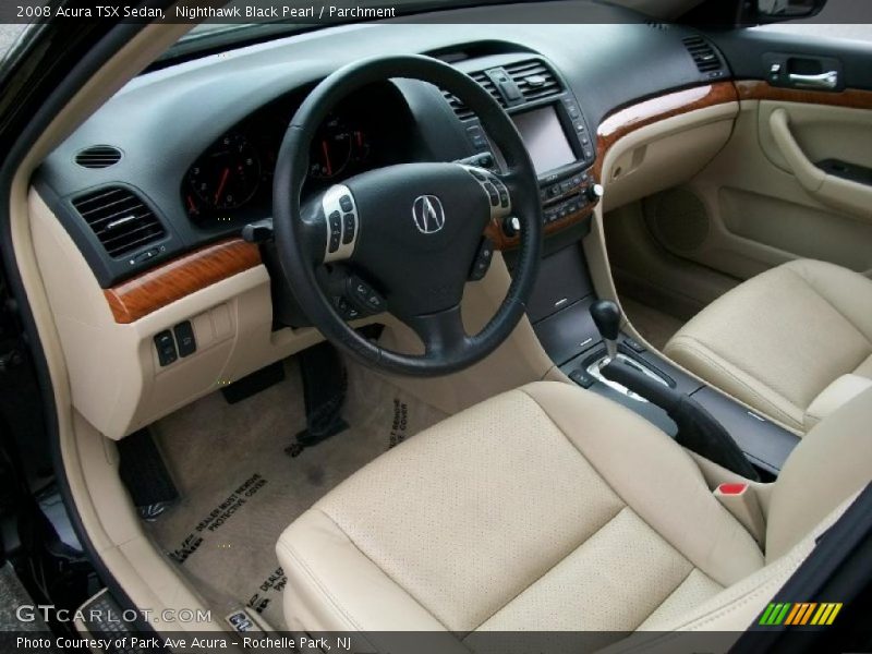 Parchment Interior - 2008 TSX Sedan 