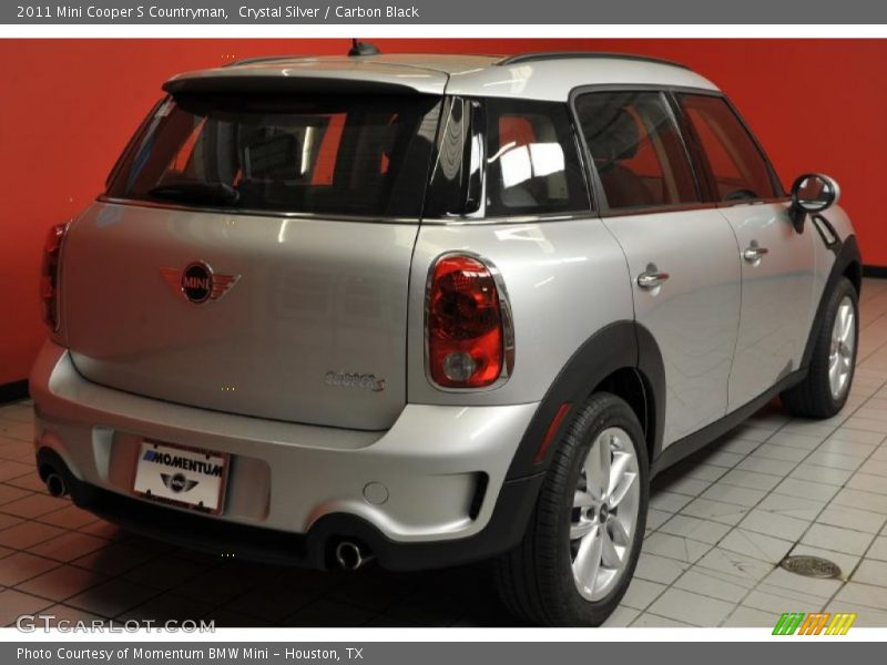 Crystal Silver / Carbon Black 2011 Mini Cooper S Countryman