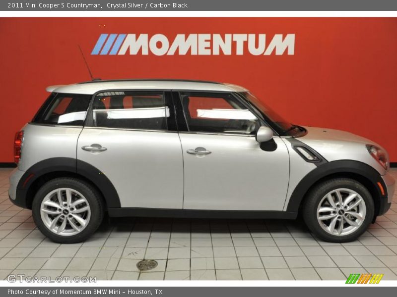 Crystal Silver / Carbon Black 2011 Mini Cooper S Countryman