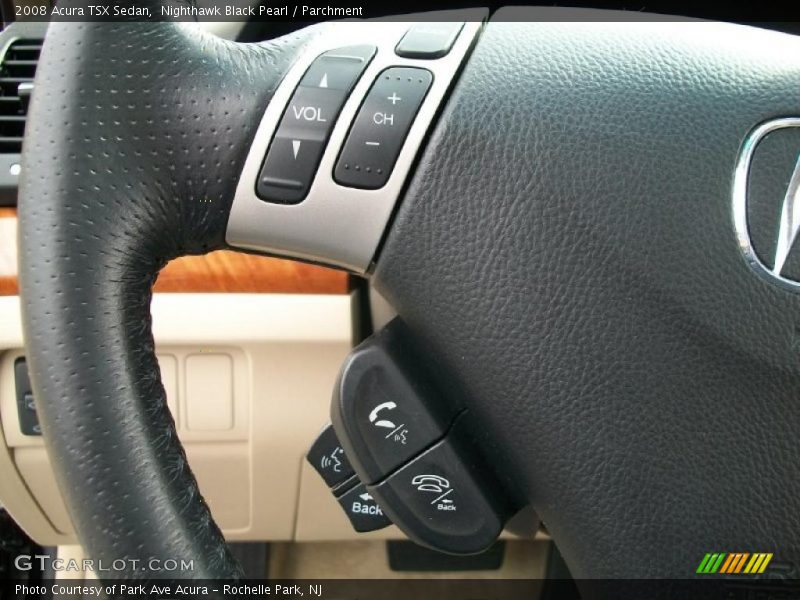 Controls of 2008 TSX Sedan