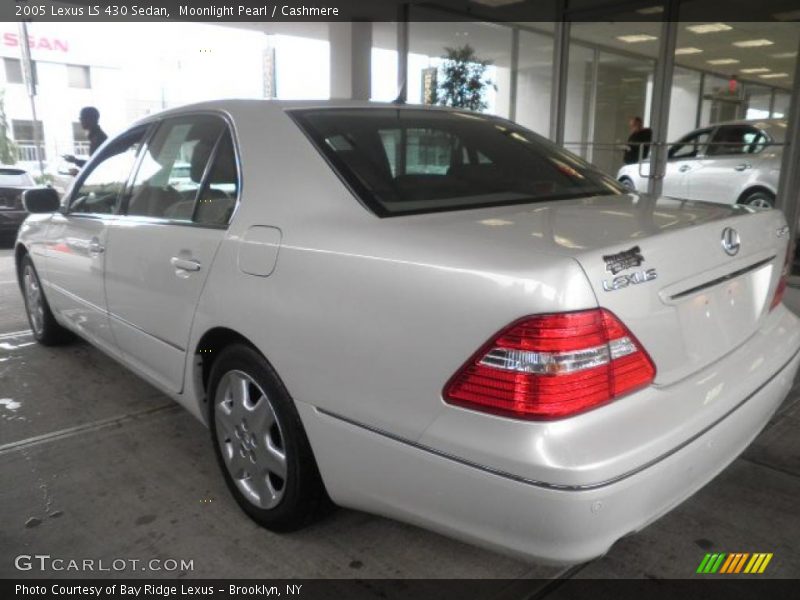 Moonlight Pearl / Cashmere 2005 Lexus LS 430 Sedan