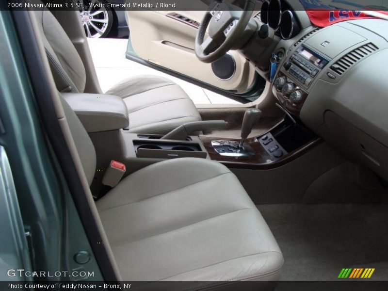 Mystic Emerald Metallic / Blond 2006 Nissan Altima 3.5 SE