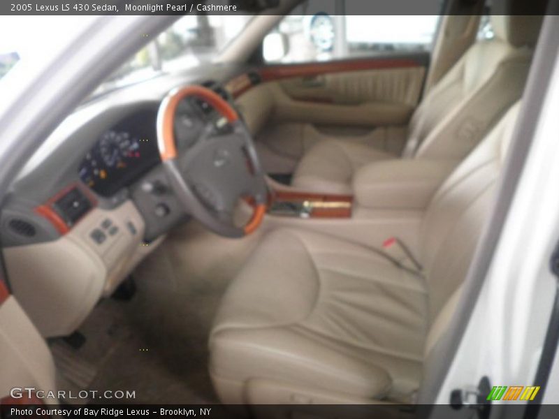 Moonlight Pearl / Cashmere 2005 Lexus LS 430 Sedan