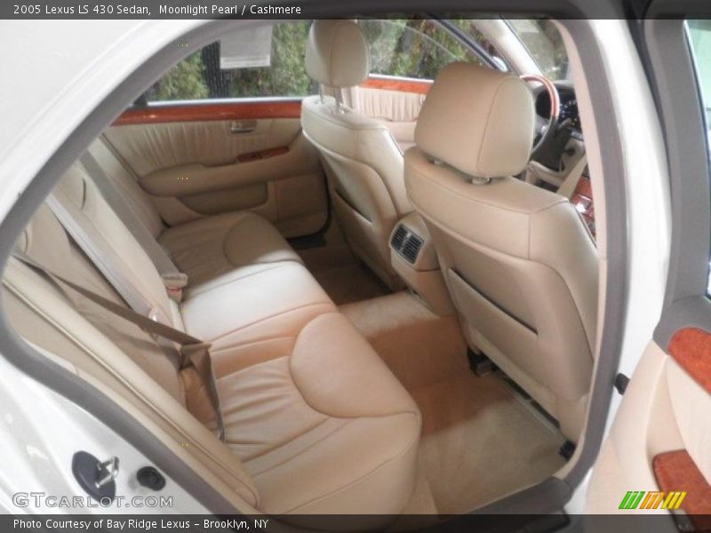 Moonlight Pearl / Cashmere 2005 Lexus LS 430 Sedan