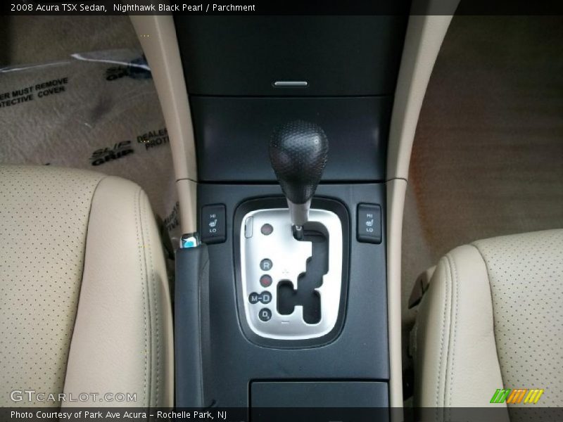  2008 TSX Sedan 5 Speed Automatic Shifter