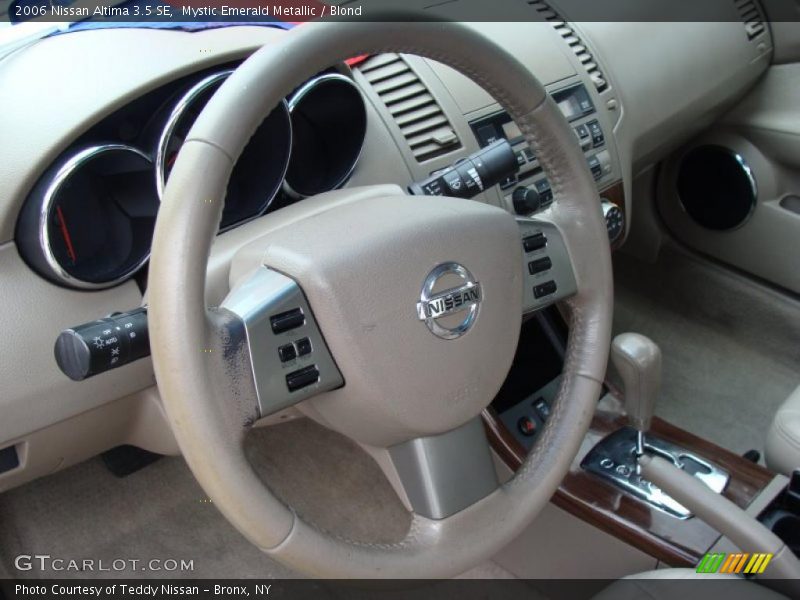 Mystic Emerald Metallic / Blond 2006 Nissan Altima 3.5 SE