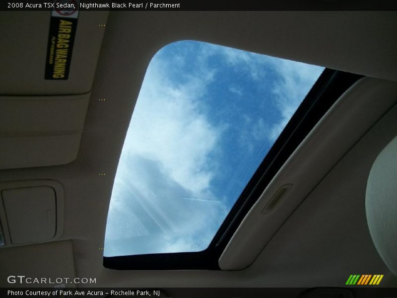 Nighthawk Black Pearl / Parchment 2008 Acura TSX Sedan