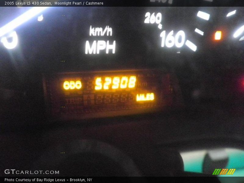 Moonlight Pearl / Cashmere 2005 Lexus LS 430 Sedan