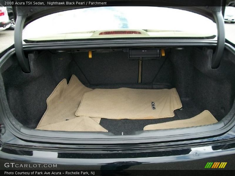  2008 TSX Sedan Trunk