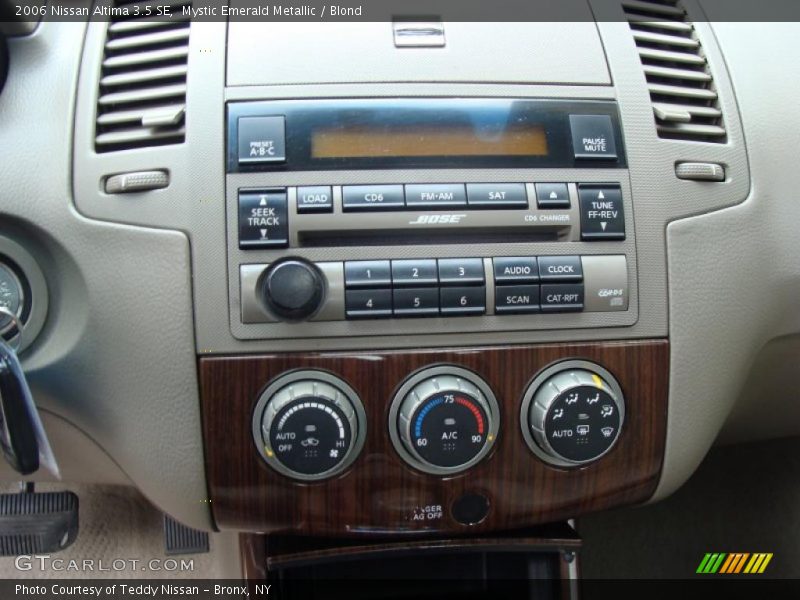 Mystic Emerald Metallic / Blond 2006 Nissan Altima 3.5 SE
