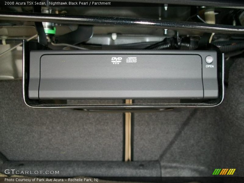 Nighthawk Black Pearl / Parchment 2008 Acura TSX Sedan