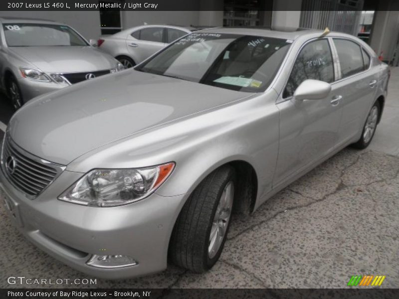 Mercury Metallic / Light Gray 2007 Lexus LS 460 L