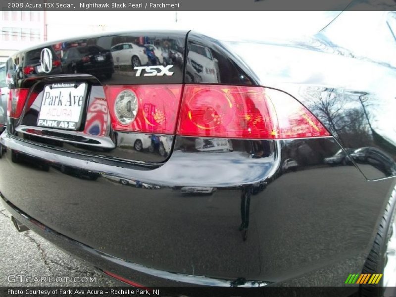 Nighthawk Black Pearl / Parchment 2008 Acura TSX Sedan