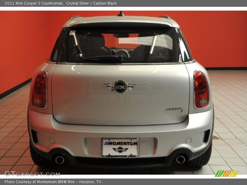 Crystal Silver / Carbon Black 2011 Mini Cooper S Countryman