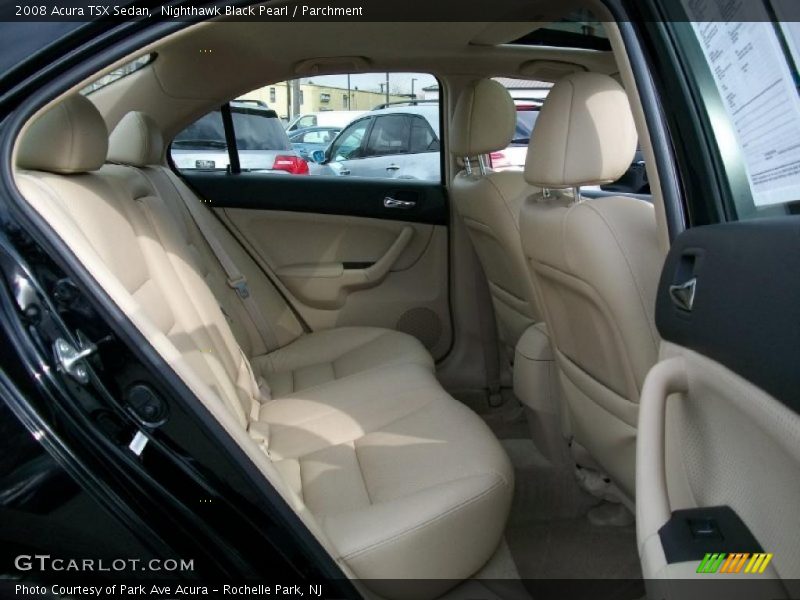 Nighthawk Black Pearl / Parchment 2008 Acura TSX Sedan
