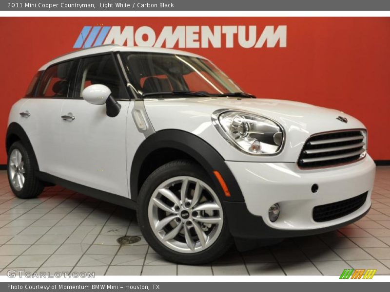 Light White / Carbon Black 2011 Mini Cooper Countryman
