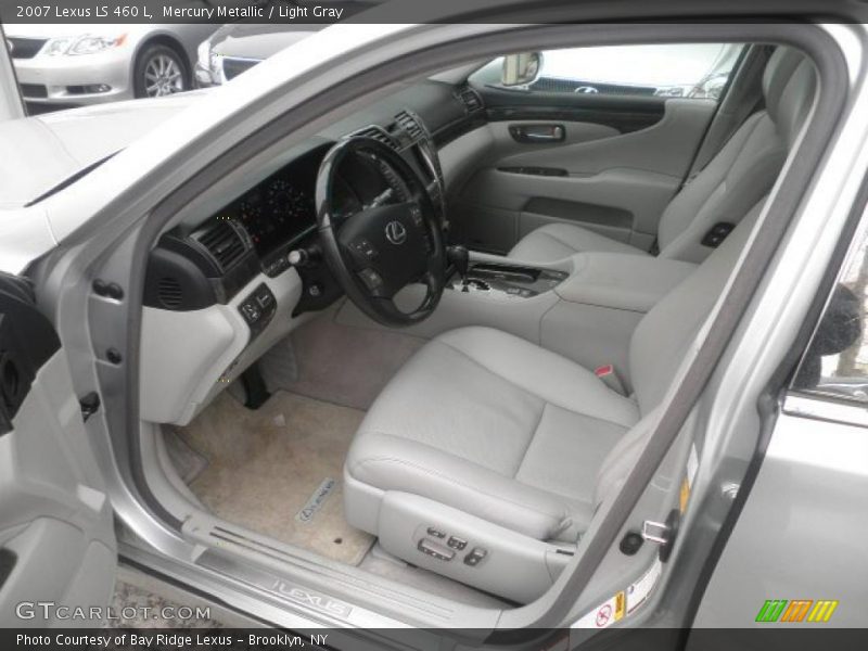 Mercury Metallic / Light Gray 2007 Lexus LS 460 L