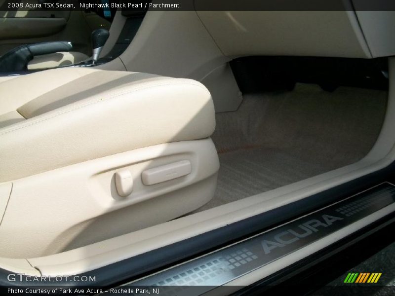 Nighthawk Black Pearl / Parchment 2008 Acura TSX Sedan