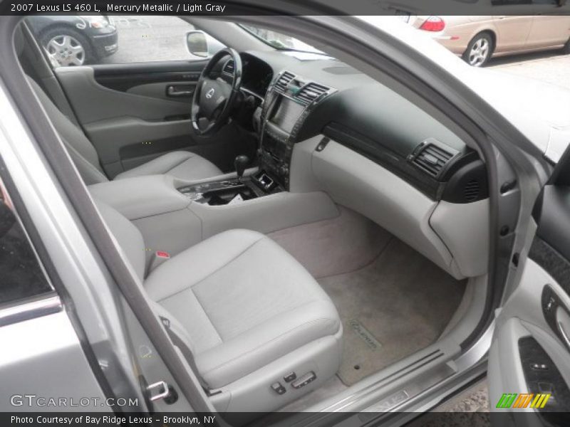 Mercury Metallic / Light Gray 2007 Lexus LS 460 L