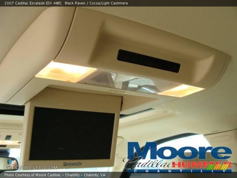 Black Raven / Cocoa/Light Cashmere 2007 Cadillac Escalade ESV AWD