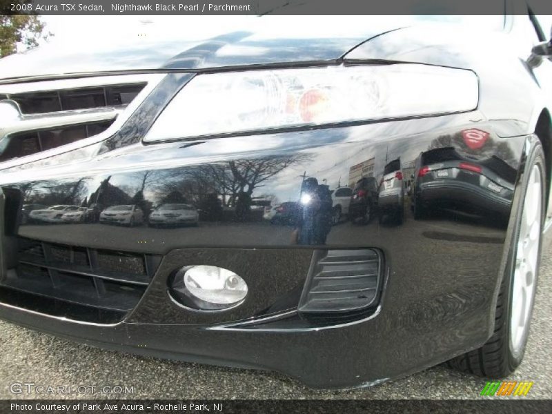 Nighthawk Black Pearl / Parchment 2008 Acura TSX Sedan