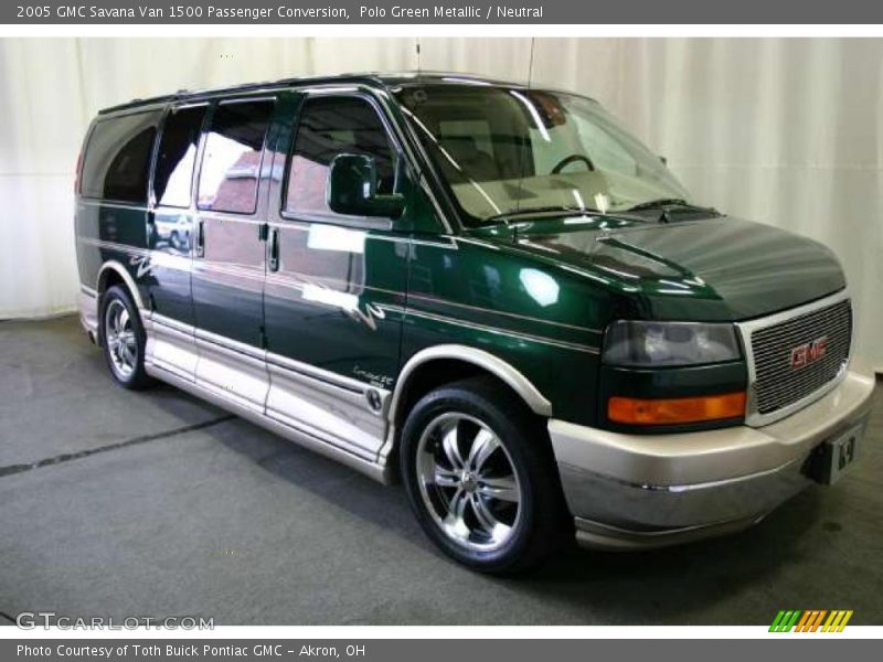 Polo Green Metallic / Neutral 2005 GMC Savana Van 1500 Passenger Conversion
