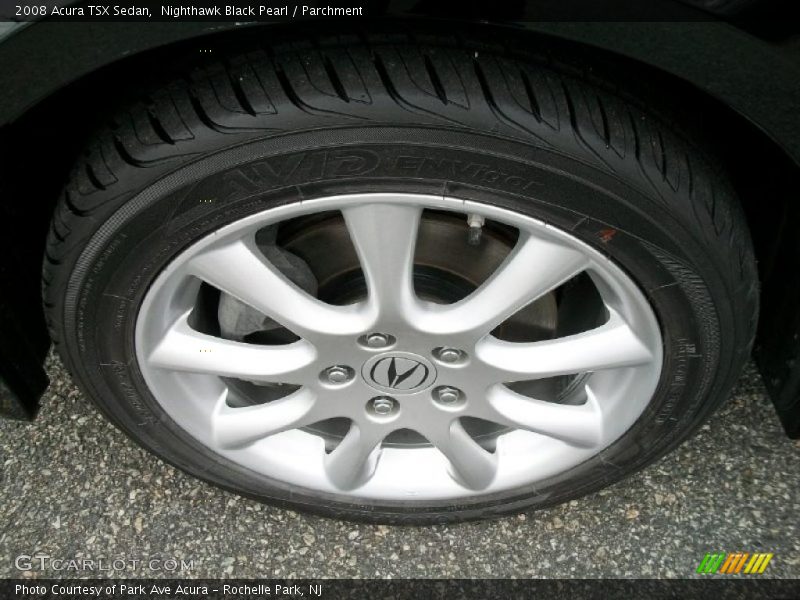 Nighthawk Black Pearl / Parchment 2008 Acura TSX Sedan
