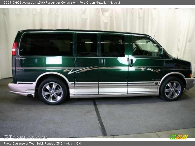 Polo Green Metallic / Neutral 2005 GMC Savana Van 1500 Passenger Conversion