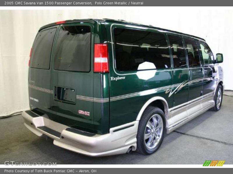 Polo Green Metallic / Neutral 2005 GMC Savana Van 1500 Passenger Conversion