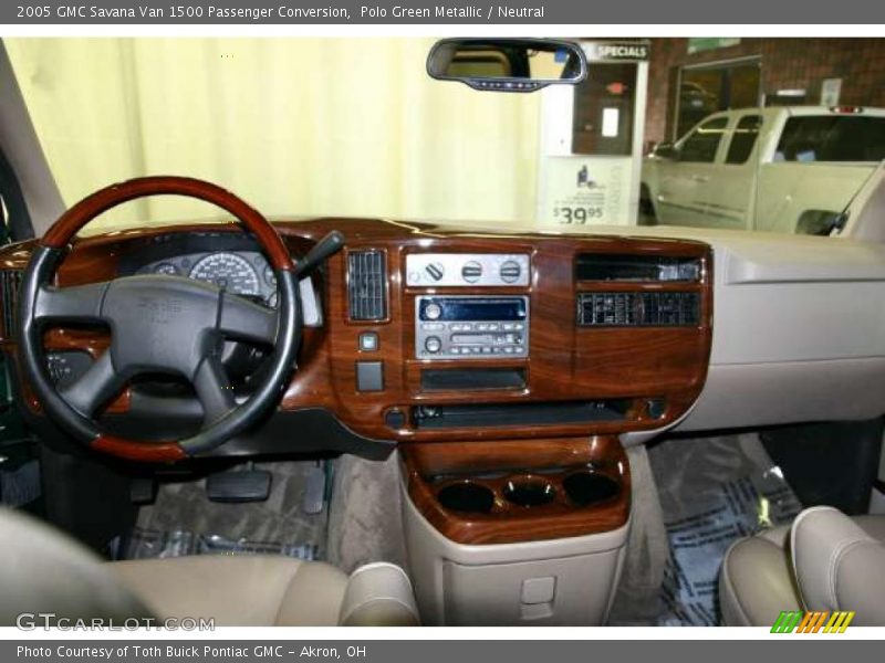 Polo Green Metallic / Neutral 2005 GMC Savana Van 1500 Passenger Conversion