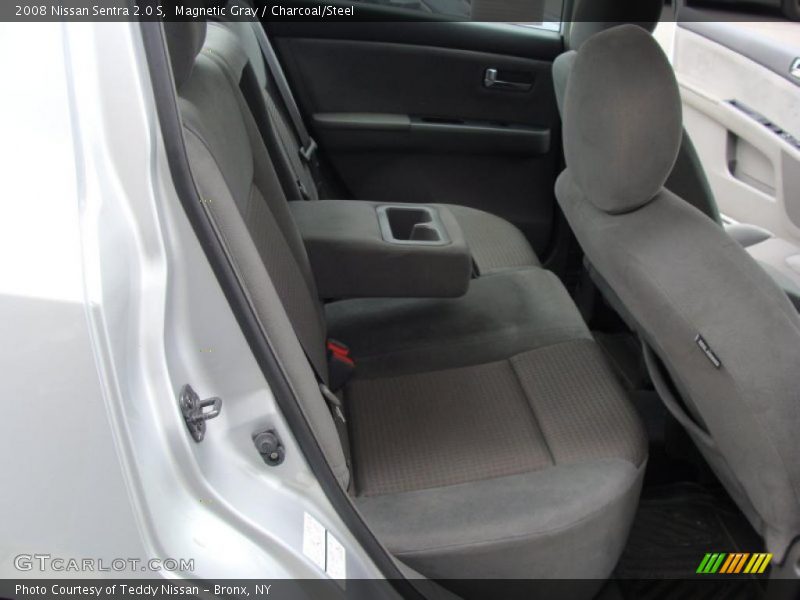 Magnetic Gray / Charcoal/Steel 2008 Nissan Sentra 2.0 S